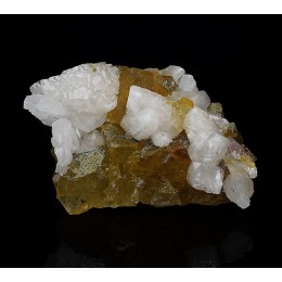Fluorite, Calcite and Pyrite Villabona M05630